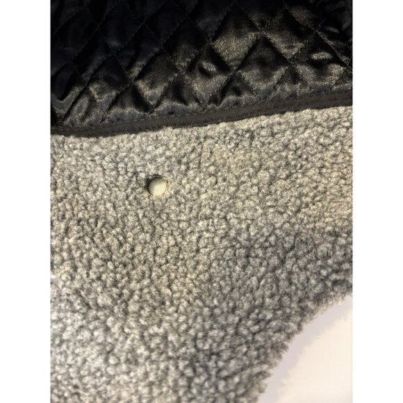 BioDomes Black Microfiber Trapper Hat with Faux Fur Lining – Warm Winter Cap - Picture 5 of 6